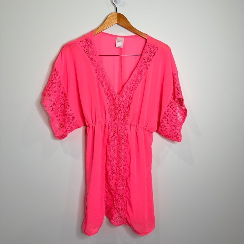 Xhilaration Pink Bikini Cover Up